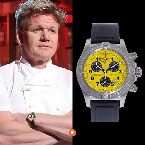 breitling gordon ramsay watch|gordon ramsay ifl watch.